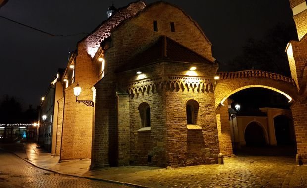 Dumpling Gate and St. Giles Church, Ostrów Tumski